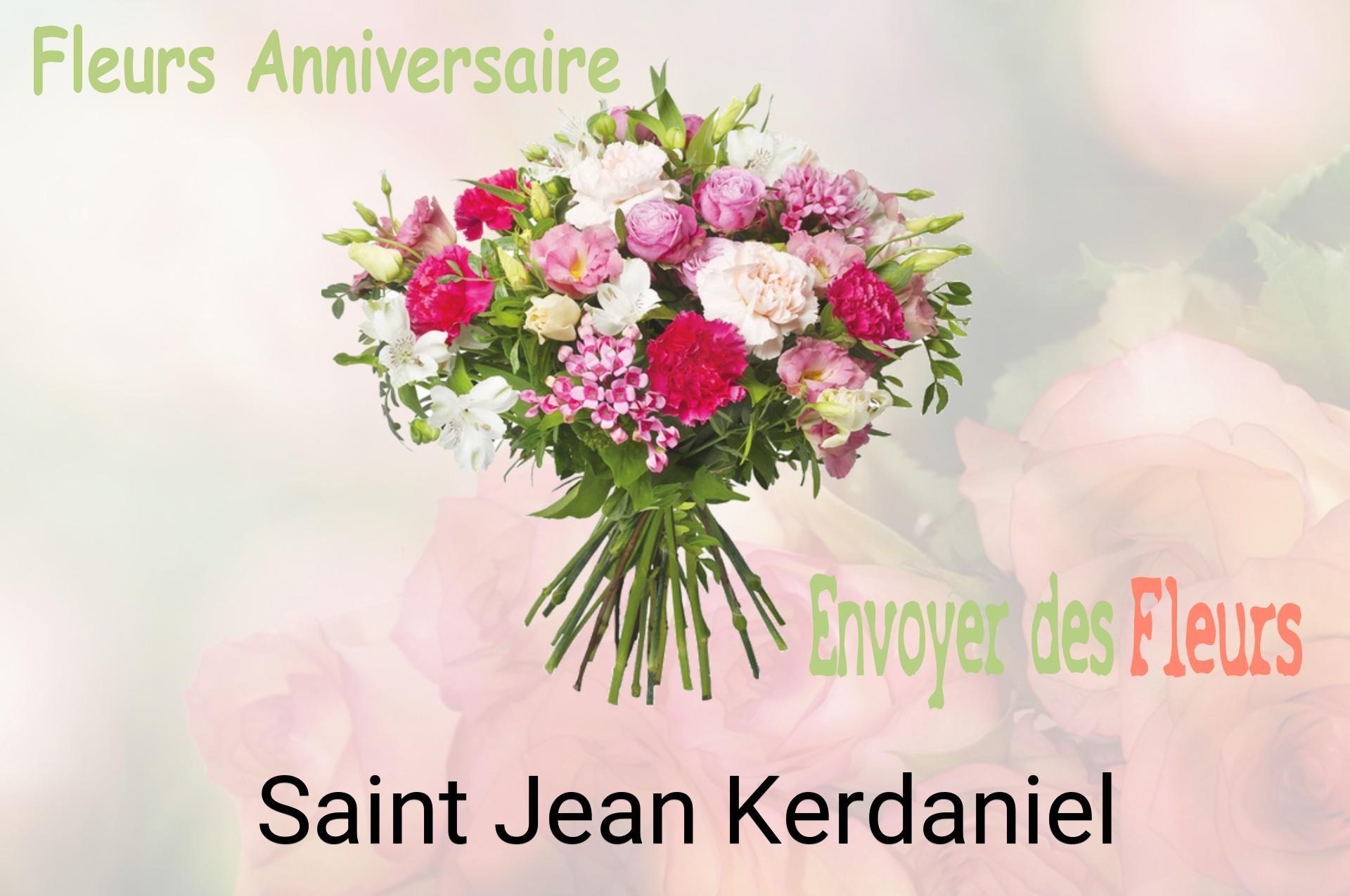 Bouquet de fleurs d’anniversaire livré à Saint-Jean-Kerdaniel