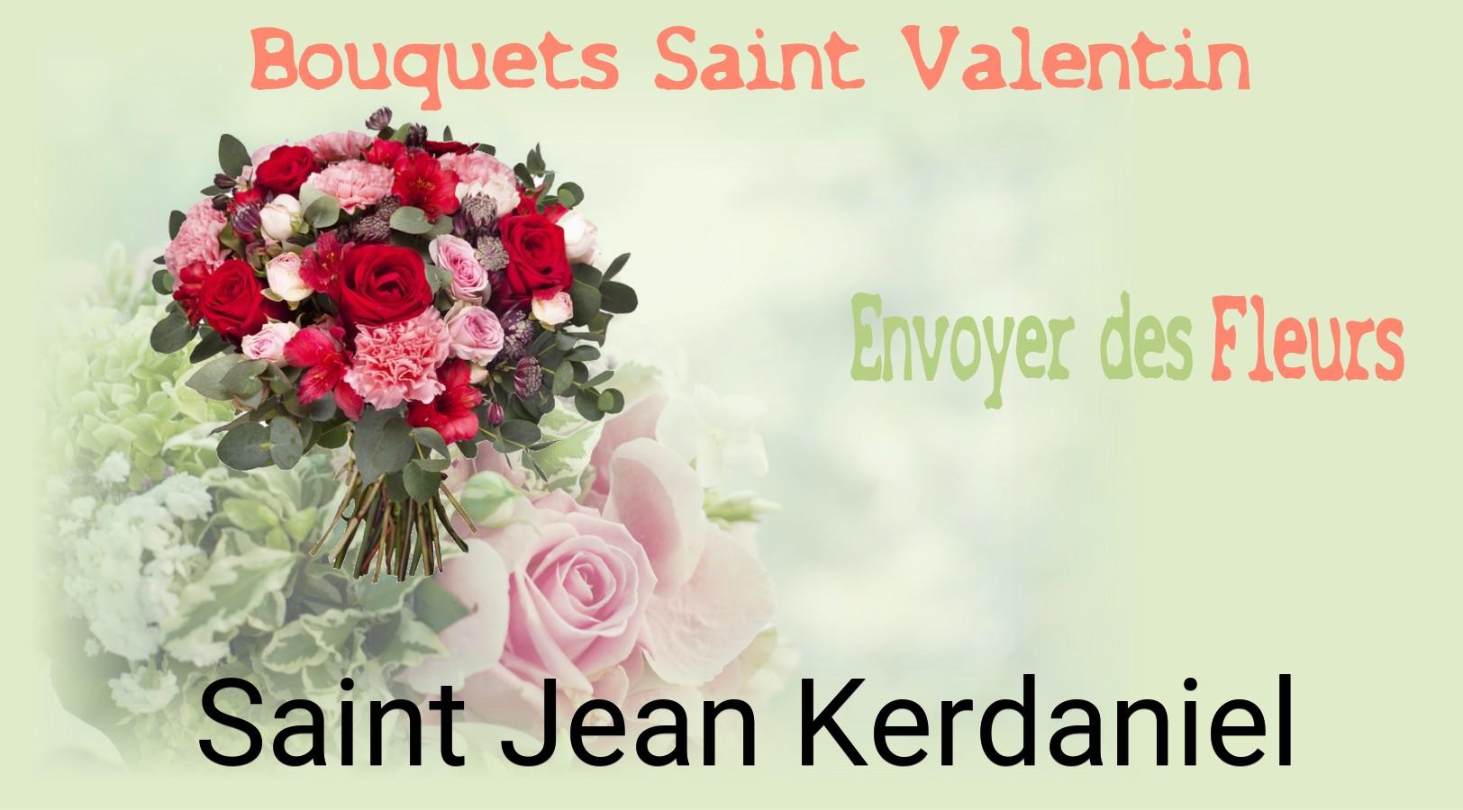 Roses de Saint-Valentin livrées à Saint-Jean-Kerdaniel